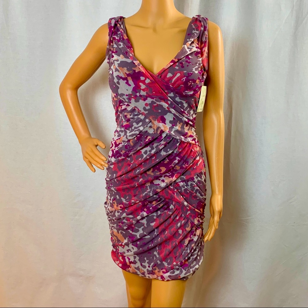 Weston Wear Ruched Sleeveless Dress NWT
